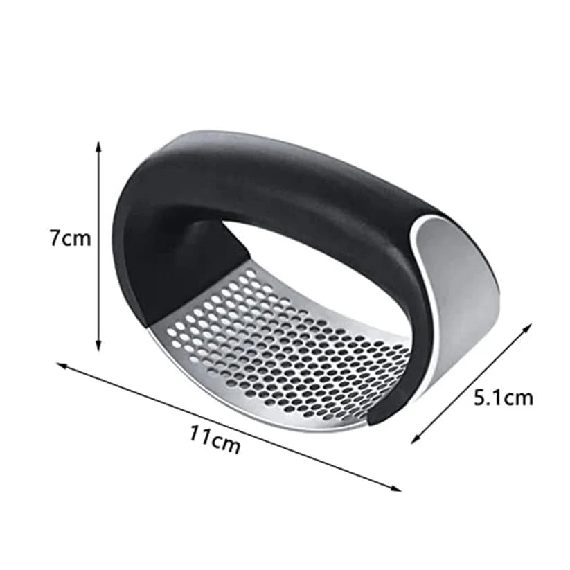 Stainless Steel Garlic Crusher (Pack of 2)
