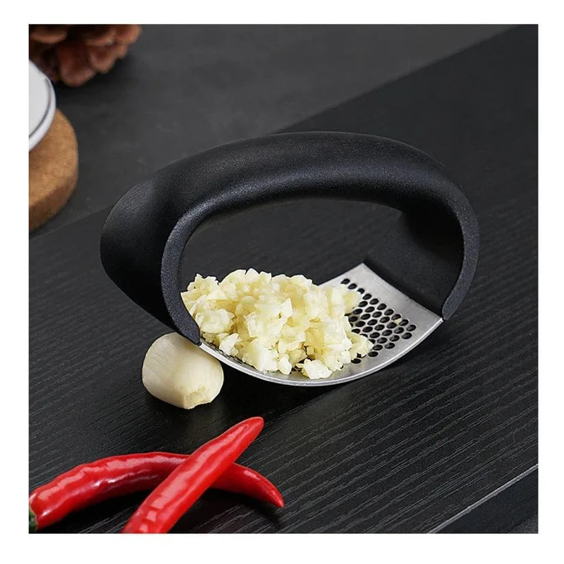 Stainless Steel Garlic Crusher (Pack of 2)
