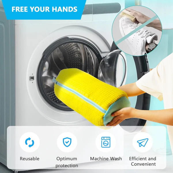 EasyWash - Shoe Cleaning Bag | At Home Deep Cleaning | Works with any Washing Machine