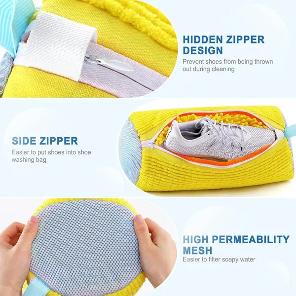 EasyWash - Shoe Cleaning Bag | At Home Deep Cleaning | Works with any Washing Machine