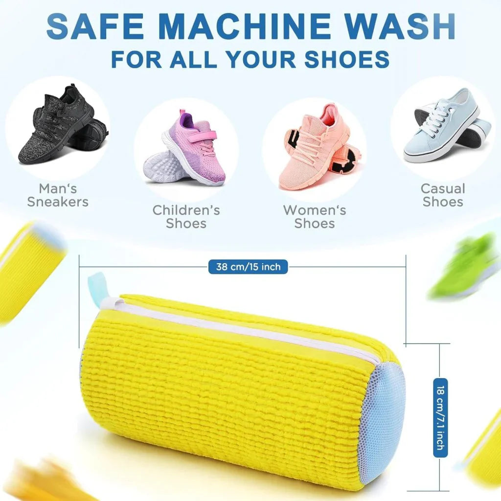 EasyWash - Shoe Cleaning Bag | At Home Deep Cleaning | Works with any Washing Machine