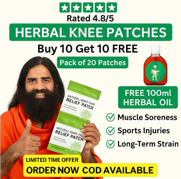 Herbal Knee Pain Relief Patches