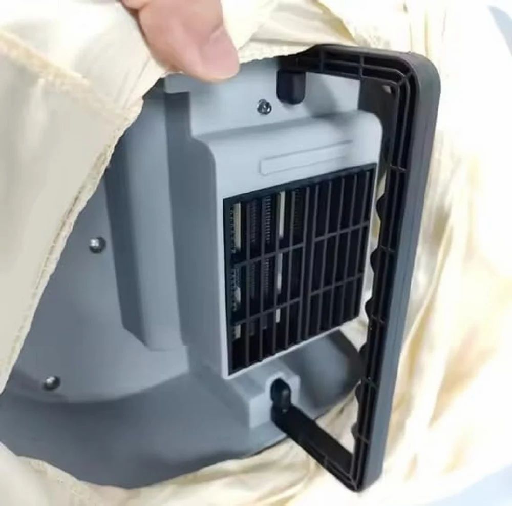 Voltegic Portable Electric Dryer Machine for Clothes-White Electric Cloth Dryer  (White