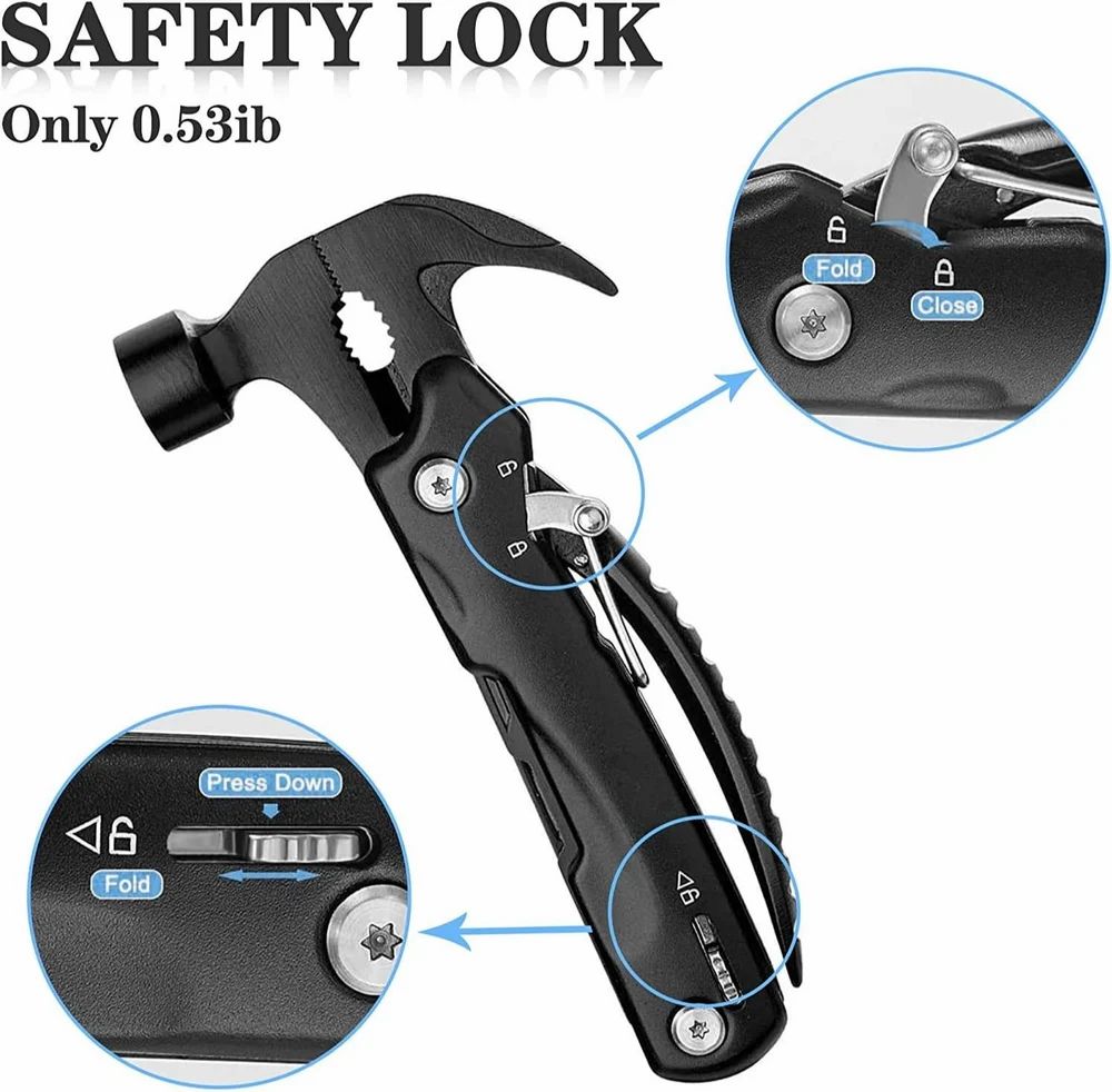 Stainless Steel Multitool Hammer