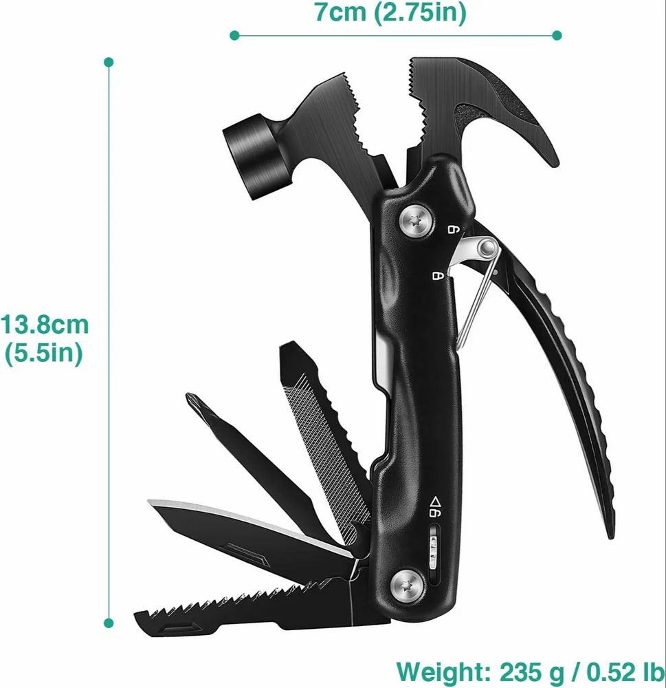 Stainless Steel Multitool Hammer