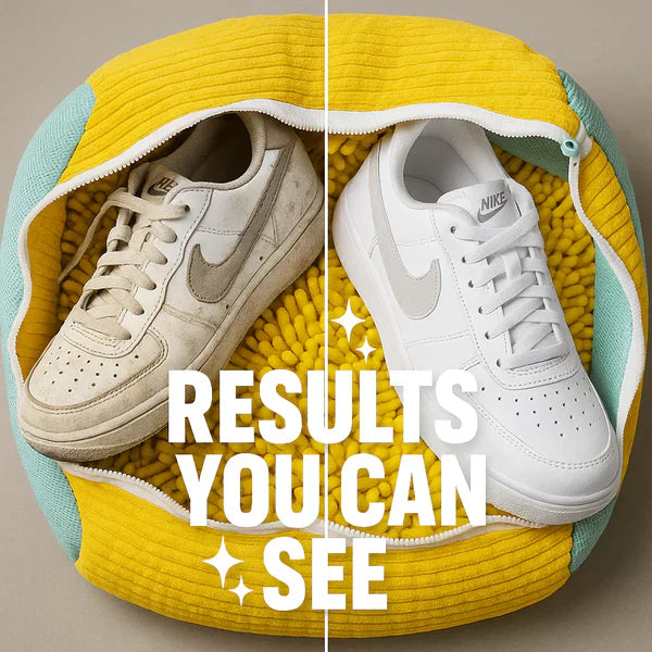 EasyWash - Shoe Cleaning Bag | At Home Deep Cleaning | Works with any Washing Machine